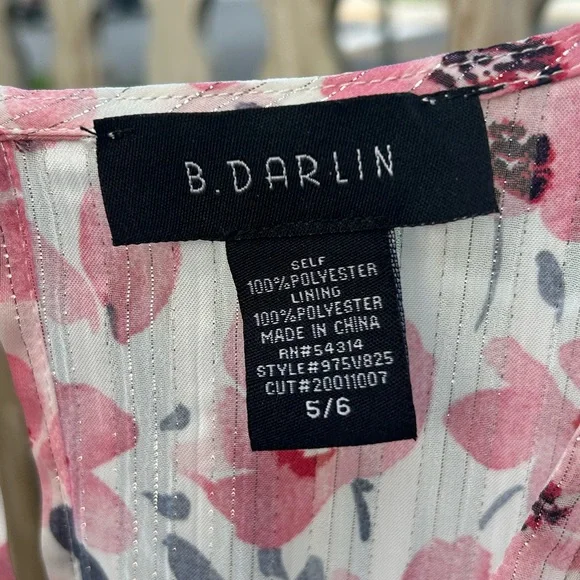 Francesca's Collections Pink Floral Mini Dress - Picture 3 of 5